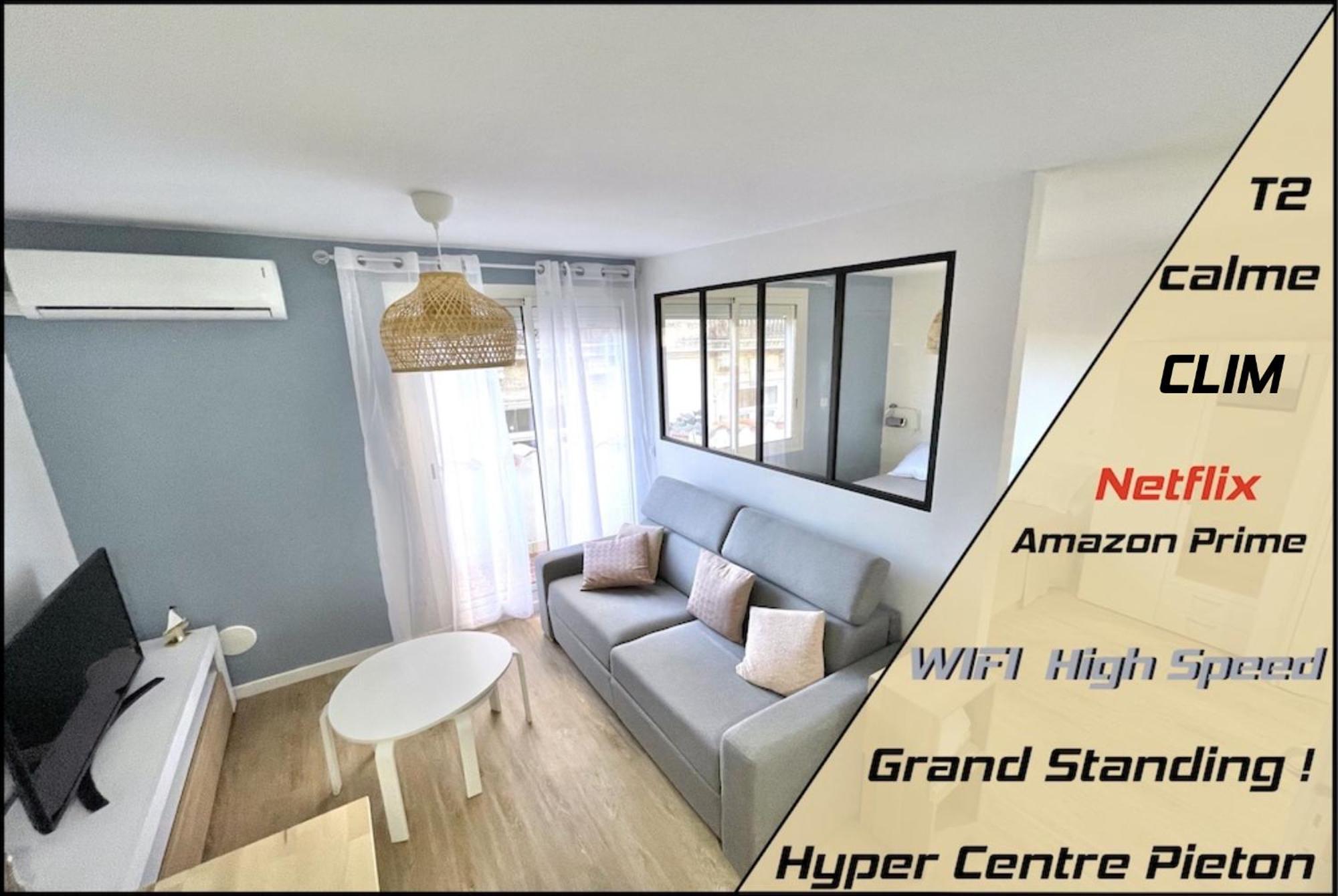 Appartements Calmes - Standing - Hypercentre - Clim - Wifi - Netflix Montpellier Buitenkant foto